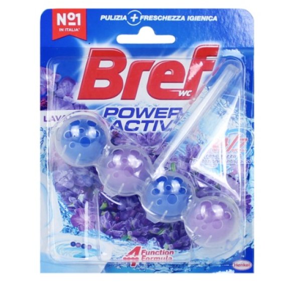 BREF WC POWER ACTIV TAVOLETTA WC 4in1 LAVANDA - 50 GRAMMI 