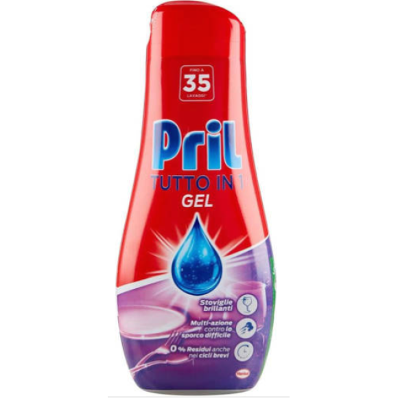 Pril Tutto In Uno Gel Classico 630 ml 35 Lavaggi