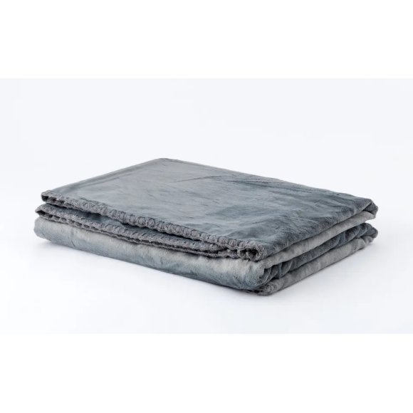 RIVIERA - PLAID "BUNNY" - GRIGIO PLATINO
