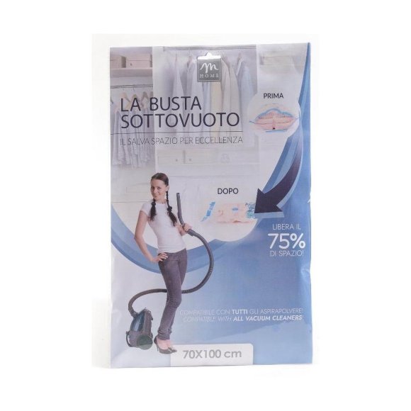 BUSTA SALVASPAZIO SOTTOVUOTO - 70x100 CM
