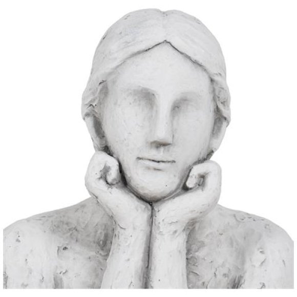 BUSTO DONNA IN ARGILLA