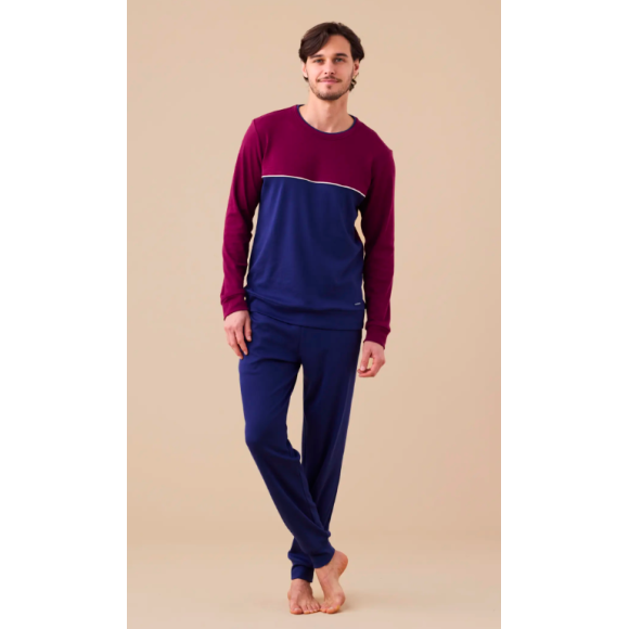 Pigiama uomo caldo cotone articolo giulio FC3137 