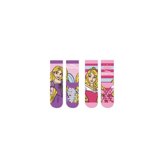 SET 2 PAIA CALZINI PRINCESS - TAGLIA DA 23 A 34