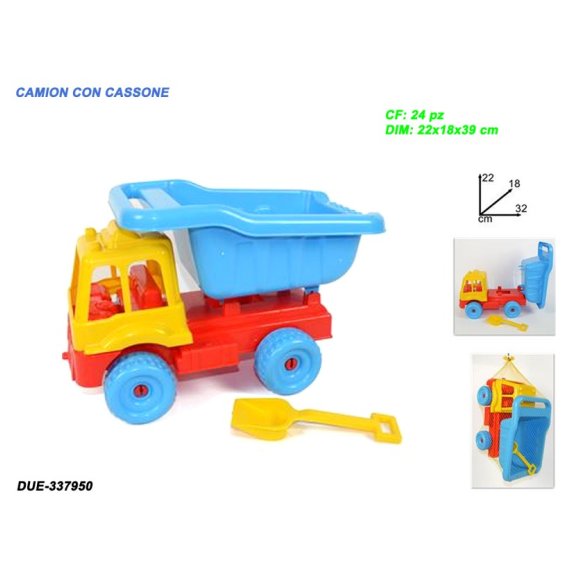 CAMION CON PALETTA 35CM 42249