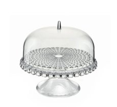 GUZZINI - SET TORTIERA PICCOLA "TIFFANY" - TRASPARENTE
