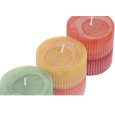 CANDELA CERA 3 MODELLI 7X7X7 220GR