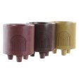 CANDELA CERA 10X10X12 150GR PROFUMO
