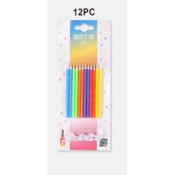 CANDELA MISTO - 12 PEZZI