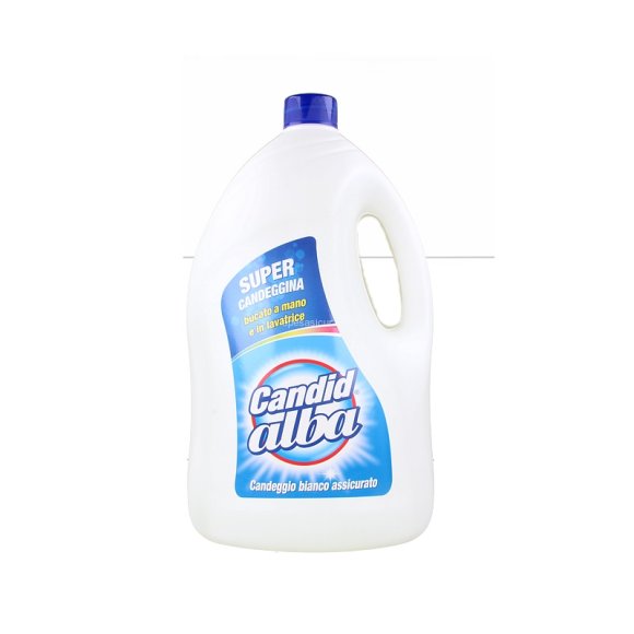 super candeggina candid alba per bucato a mano e in lavatrice - 4l
