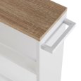 CARRELLO CON RUOTE - BIANCO