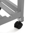 CARRELLO DA CUCINA CON RUOTE - GRIGIO