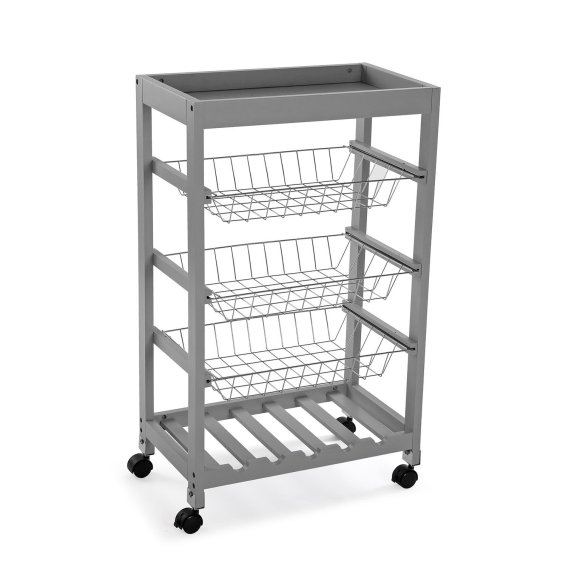 CARRELLO GRIGIO - 3 RIPIANI