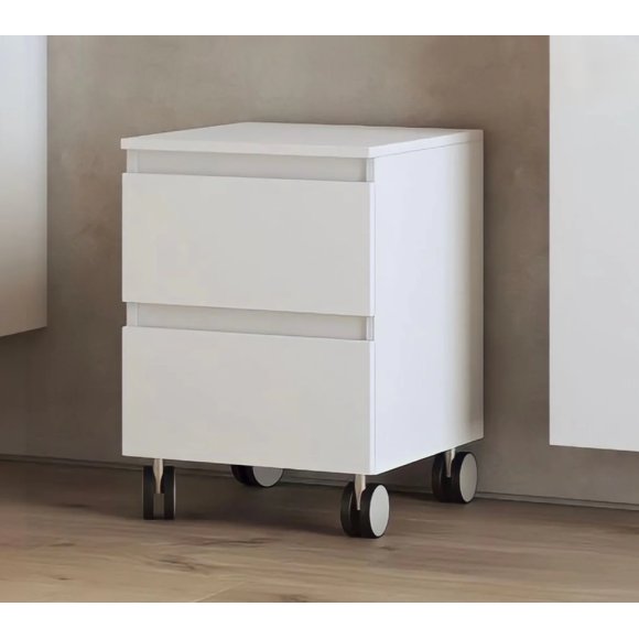 CARRELLO MULTIUSO COD.CU004BILU - BIANCO LUCIDO