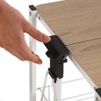 CARRELLO PIEGHEVOLE RUOTE BIANCHE