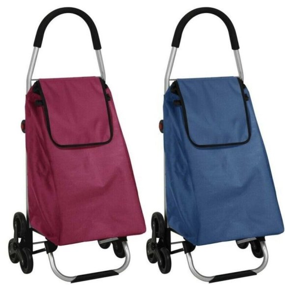 CARRELLO PER LA SPESA - DUE COLORI ASSORTITI