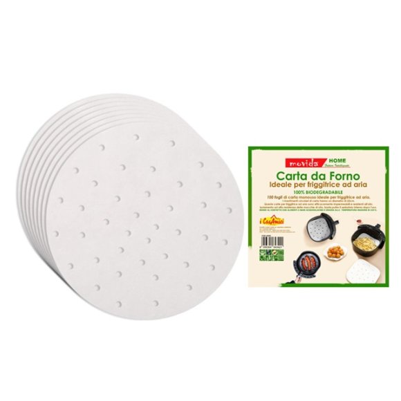 CARTA FORNO MOVIDA 22 CM - 100 PEZZI