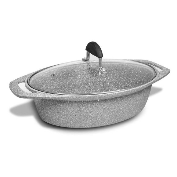 BIALETTI CASSERUOLA OVALE IN PIETRA 