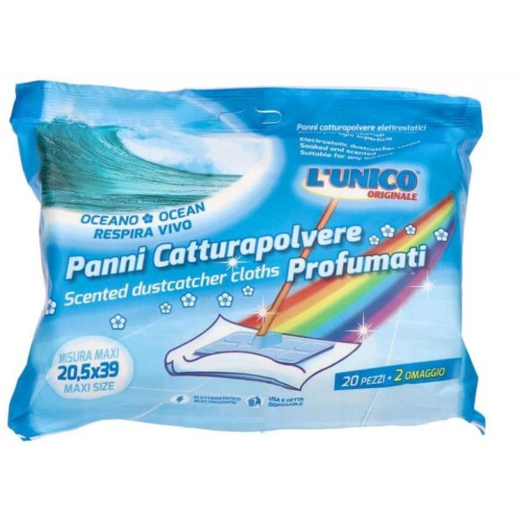 PANNO C/POLV UNICO 20 PEZZI OCEANO