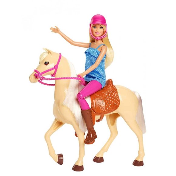 BARBIE BAMBOLA CAVALLO BLONDE