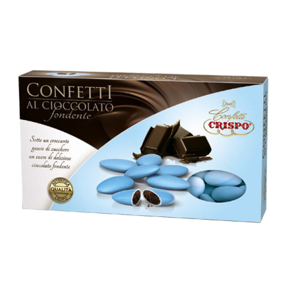 Crispo – Confetti Cioccolato Fondente 1Kg - Celeste