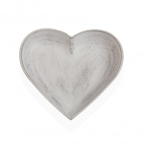 CENTROTAVOLA A FORMA DI CUORE IN LEGNO 