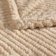 VIA ROMA 60 - PLAID "CHEVRONNE" - BEIGE