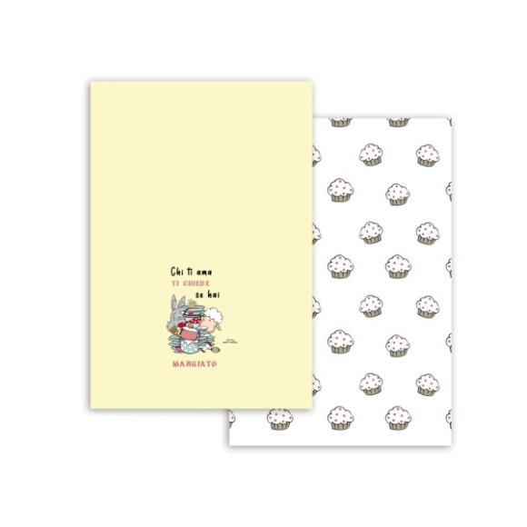 COPPIA STROFINACCI 50X70 Happy People - Frase "Chi ti ama"
