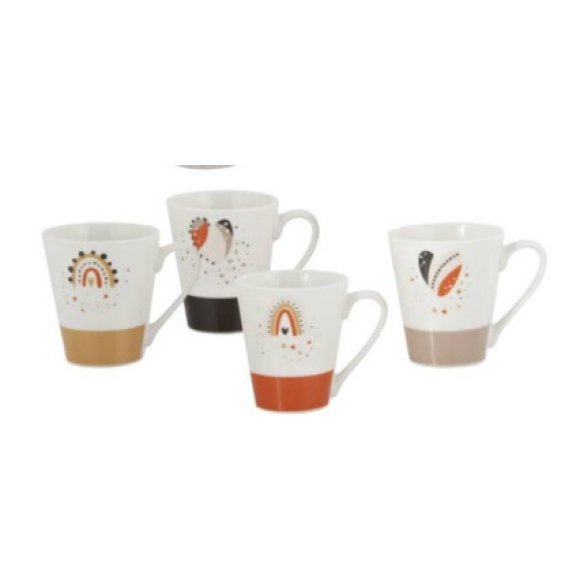 VISCIO TAZZA MUG NEW BONE CHINA BOHO - 315ML VISCIO TAZZA MUG NEW BONE CHINA BOHO - 315ML