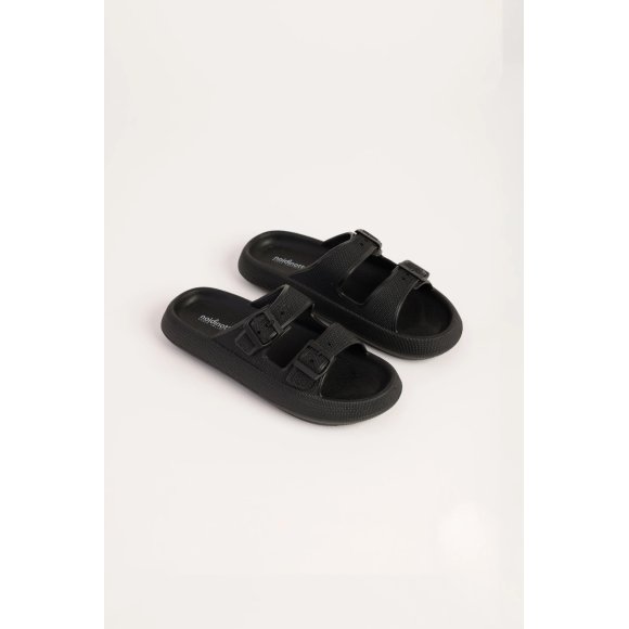 NOIDINOTTE - CIABATTA DONNA GOMMA COD.PF2886AB - NERO