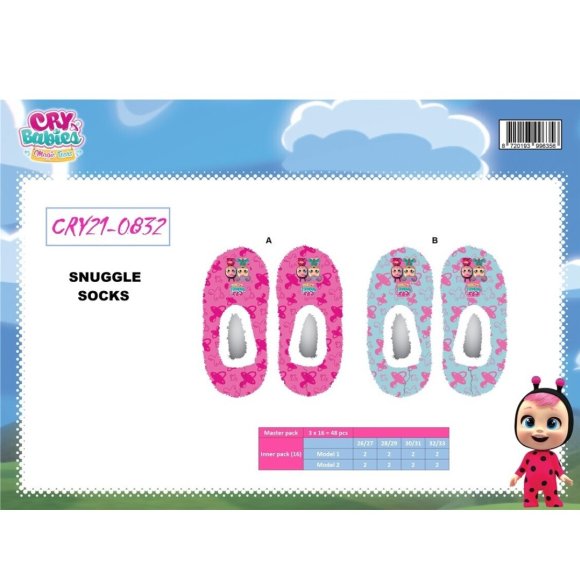 SNUGGLE SOCKS CRY BABIES