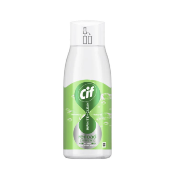 CIF INFINITE+CLEAN RICARICA LIME e FIORI BIANCHI 590 ML