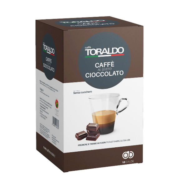 TORALDO CIALDE SOLUBILI CAFFÈ E CIOCCOLATO 18PZ TORALDO CIALDE SOLUBILI CAFFÈ E CIOCCOLATO 18PZ