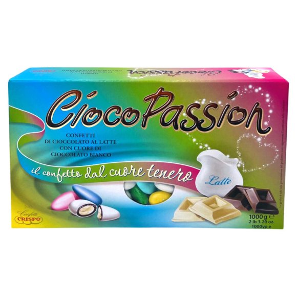 CONFETTI CRISPO - CIOCO PASSION COLORI ASSORTITI 1 KG