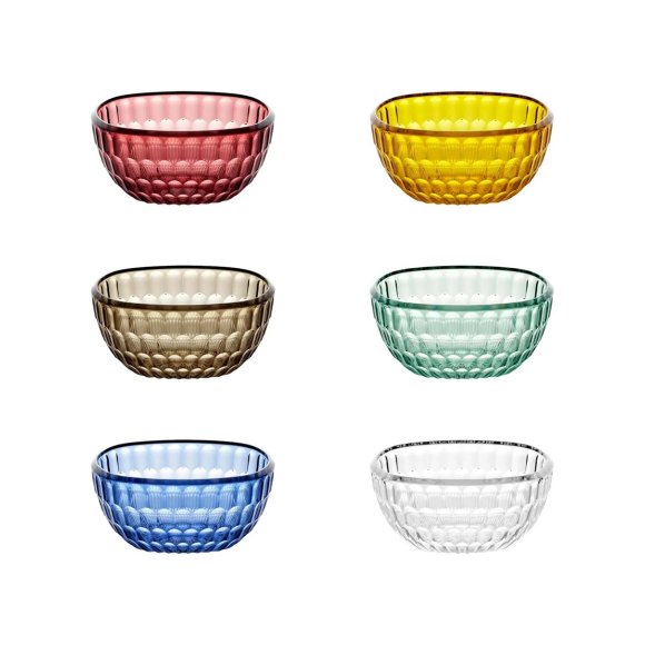 GUZZINI - SET 6 CIOTOLINE "VANITY" 12 CM - COLORI ASSORTITI