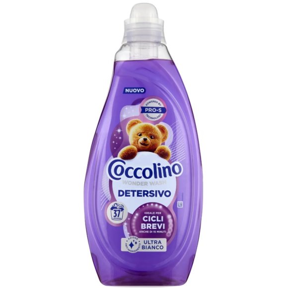 Coccolino Wonder Wash Detersivo Ulta Bianco 37 Lavaggi 1480 ml