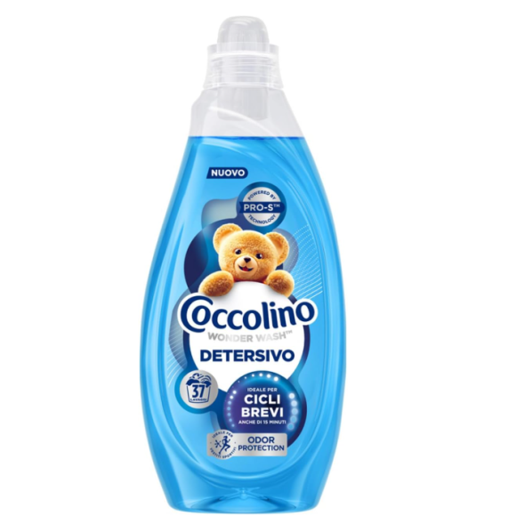 Coccolino Wonder Wash Detersivo Lavatrice 37 Lavaggi Odor Protection