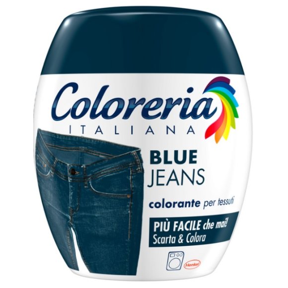COLORERIA JEANS BLU VASO