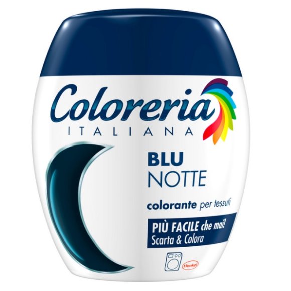 COLORERIA ITALIANA BLU NOTTE COLORANTE PER TESSUTI
