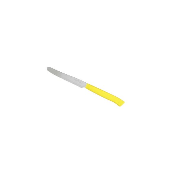 Marietti Coltello Da Tavola Dentato Giallo 11 cm - 6 Pezzi
