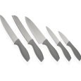 SET 5 COLTELLI CON CEPPO - GRIGIO