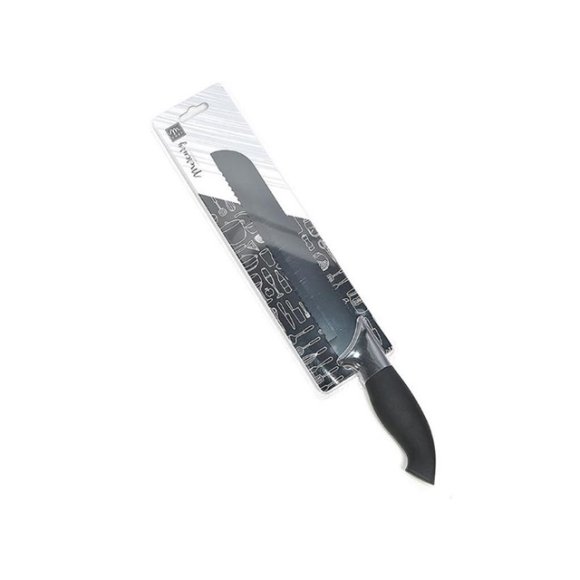 COLTELLO PANE CON LAMA - NERO 