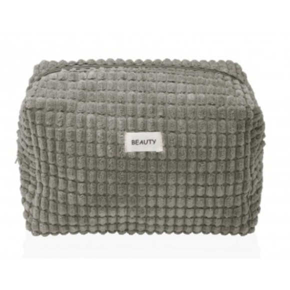 BEAUTY CASE CORDUROY BLU 22390344