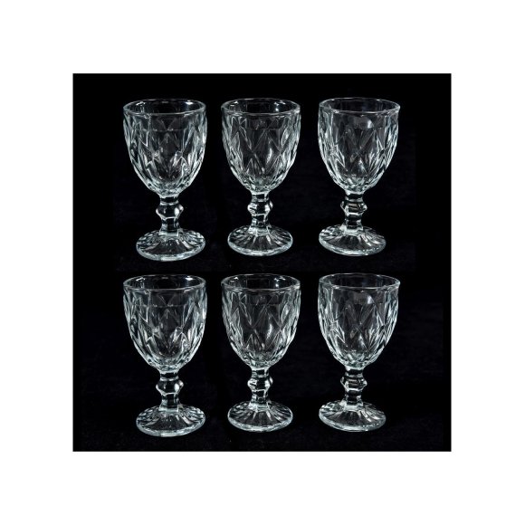 SET 6 CALICI LIQUORE IN VETRO