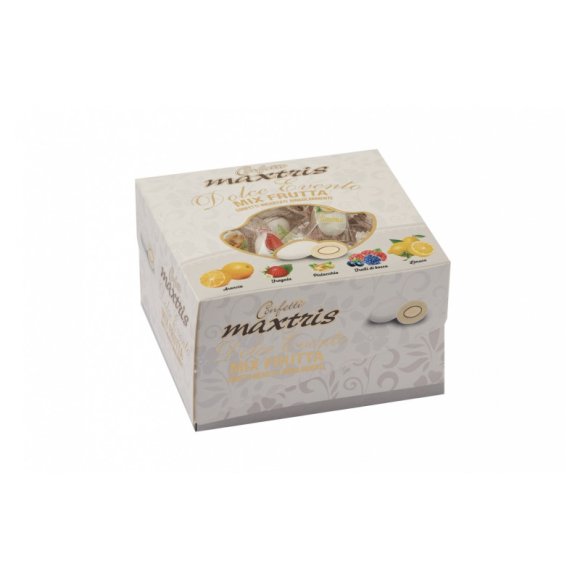 MAXTRIS - CONFETTI DOLCE EVENTO BIANCHI ALLA FRUTTA - 500 GR