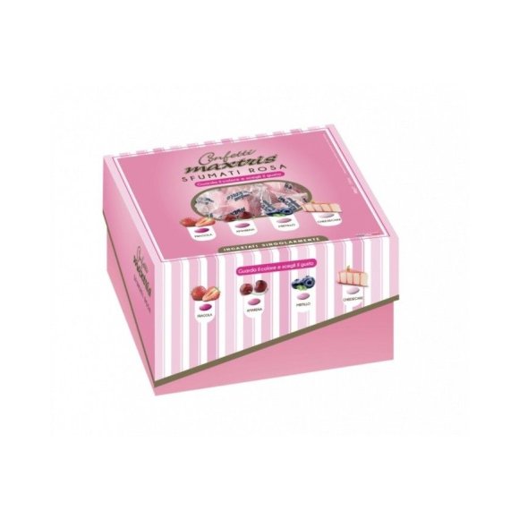 MAXTRIS - CONFETTI SFUMATI ROSA 500GR