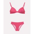 JADEA - COORDINATO DONNA COD.4727 TRIANGOLO + BRASILIANA - COLORI ASSORTITI
