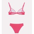 JADEA - COORDINATO DONNA COD.4727 TRIANGOLO + BRASILIANA - COLORI ASSORTITI