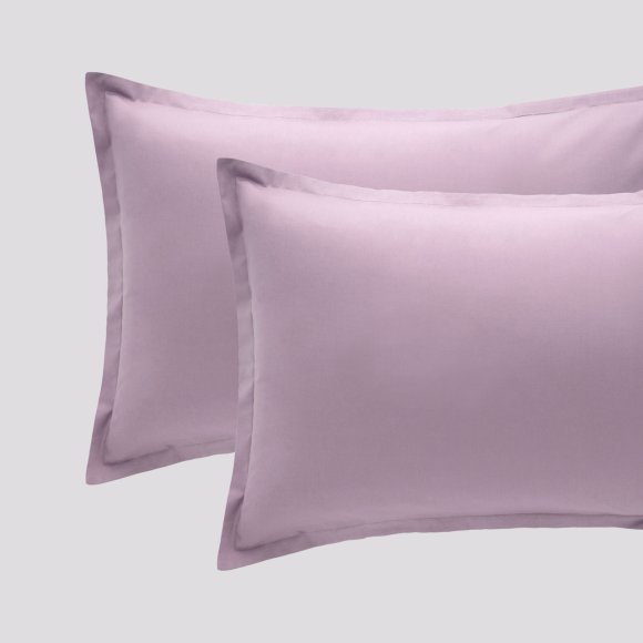 RIVIERA - COPPIA FEDERE "PAINT" IN MADAPOLAM - MALVA