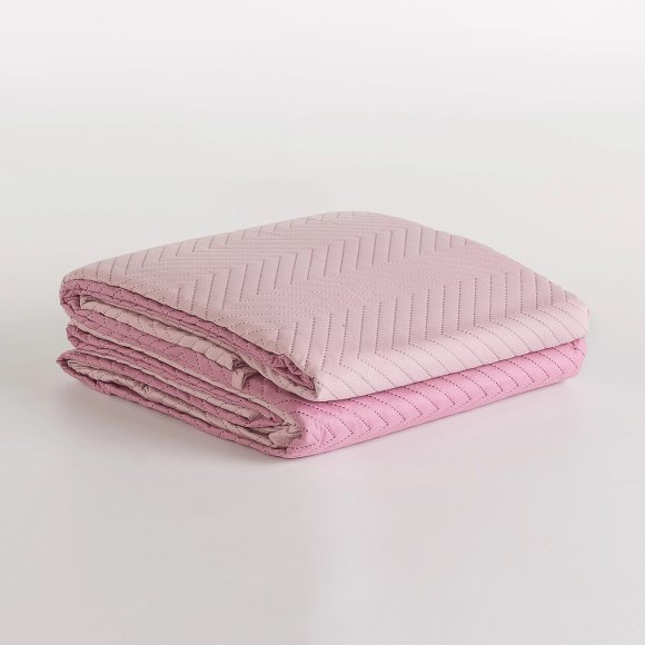 VIA ROMA 60 - COPRILETTO ULTRACOLOR DOUBLE SINGOLO - ROSA/MAGENTA