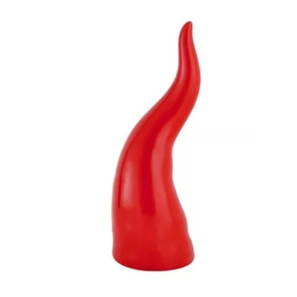 CORNICELLO ROSSO IN PORCELLANA